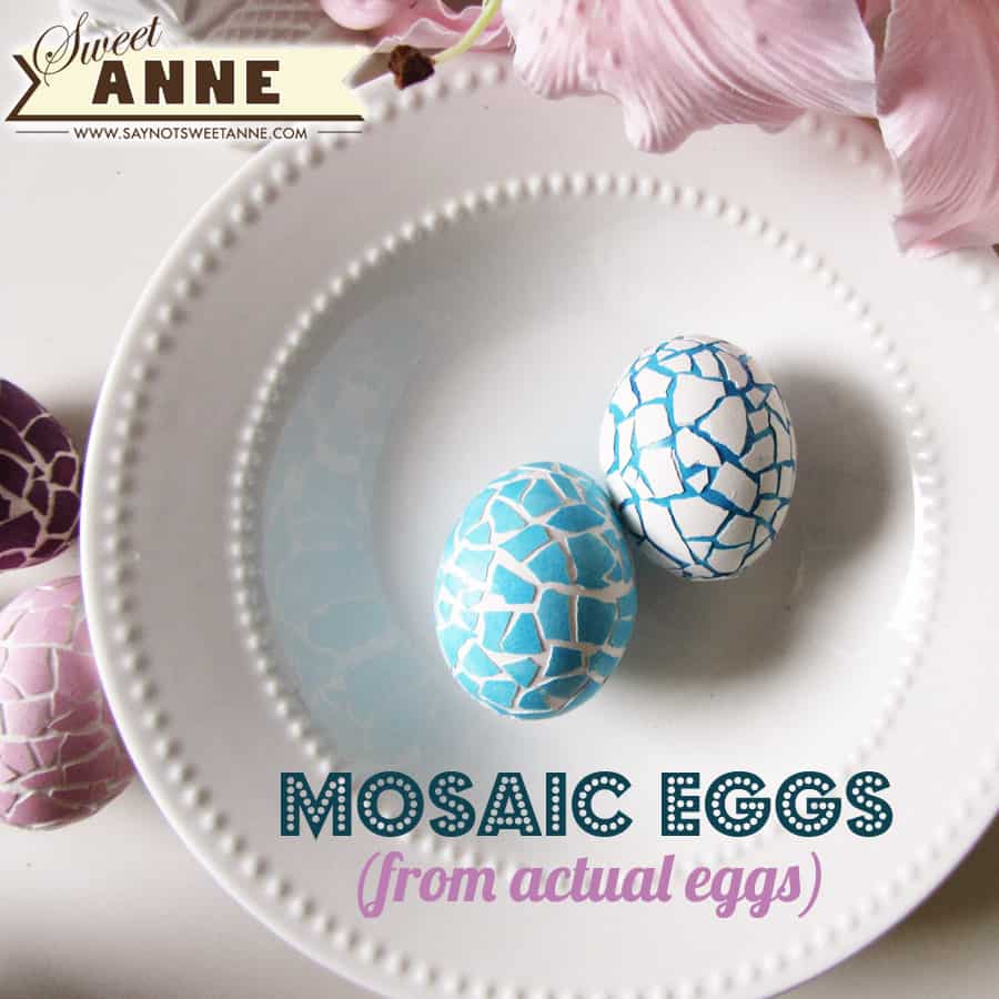 CRACKED MOSAIC EASTER EGGS