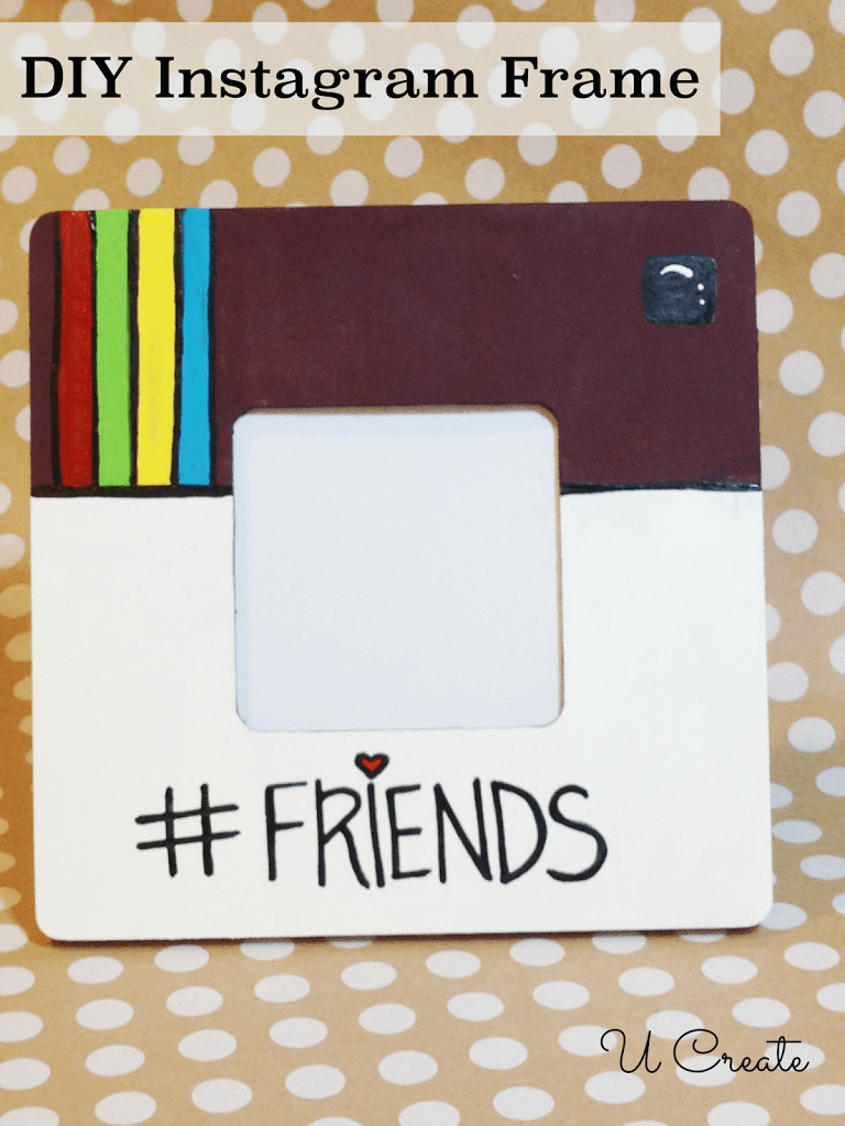 DIY INSTAGRAM PHOTO FRAME