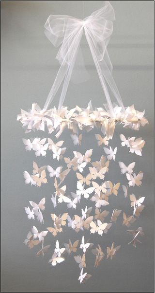 SWARMING BUTTERFLY CHANDELIER