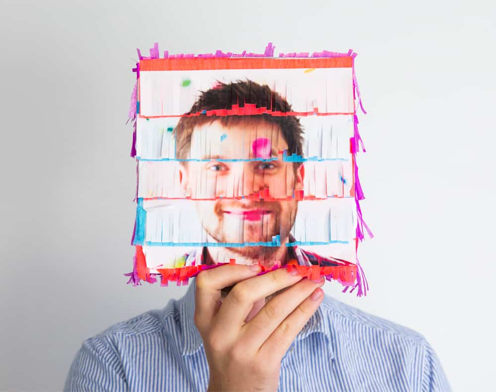 .DIY 3D PHOTO PINATA