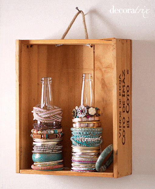 DIY JEWELER ORGANIZER WALL CRAFT