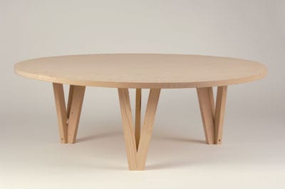 THREE LEGGED TABLE