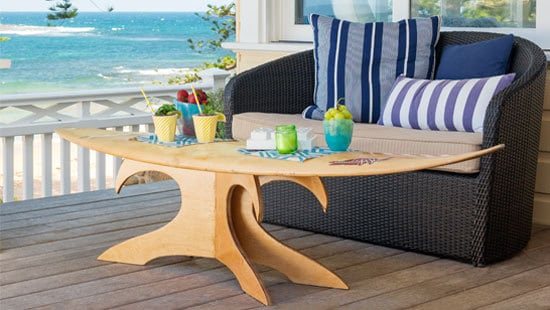 THE SURFBOARD TABLE