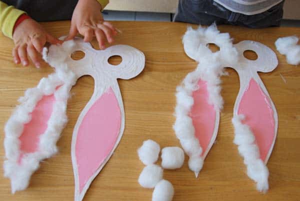 Realize Easter bunny masks