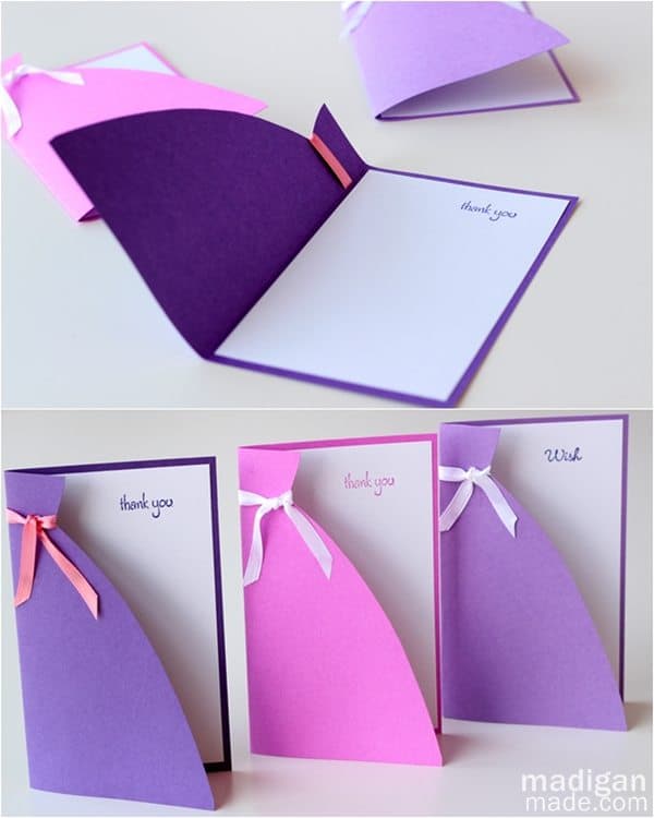 SIMPLE AND ELEGANT HANDMADE CARD