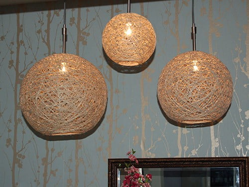  HEMP PENDANT LAMPS