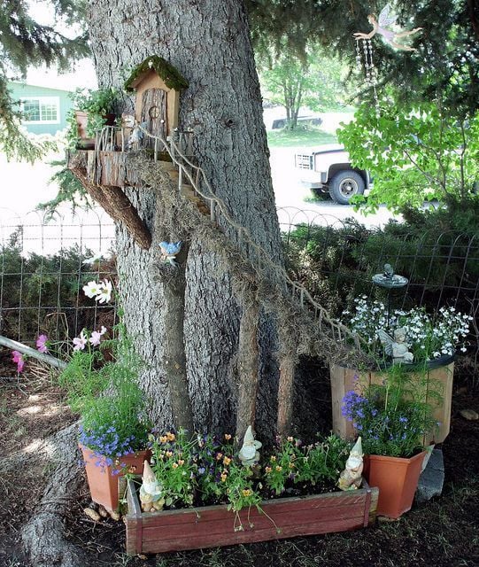 16 Do-It-Yourself Fairy Garden Ideas For Kids (9)