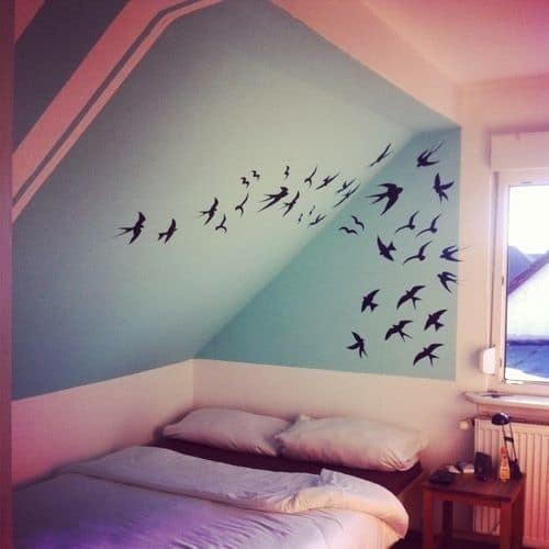 #14 decorate the walls with beautiful wall decals