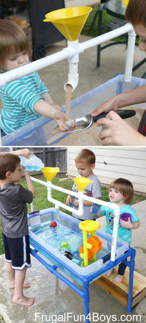 8. CREATE TUBES AND FUNNELS OUT OF PVC