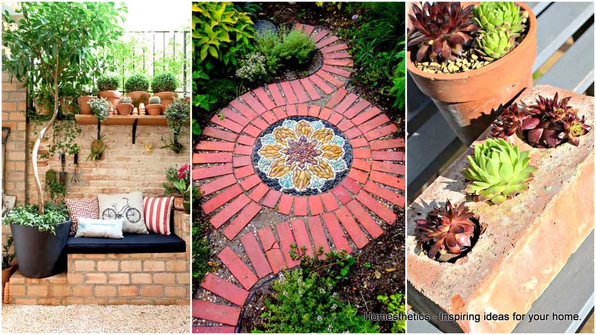 Beautiful DIY Brick Projects