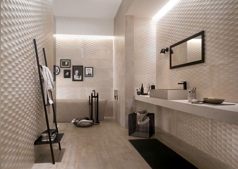 10. The Creta wall tiles designed by Fap Ceramiche