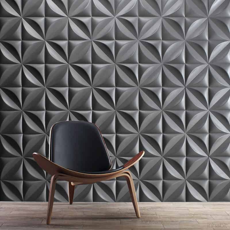 15. Elegant organic CAST concrete tiles from inhabit