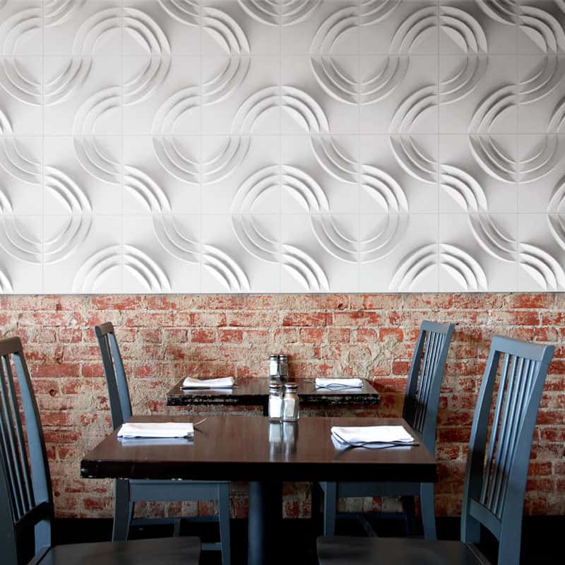 20. The organic Ripple Wall Tile designed by Mio Culture