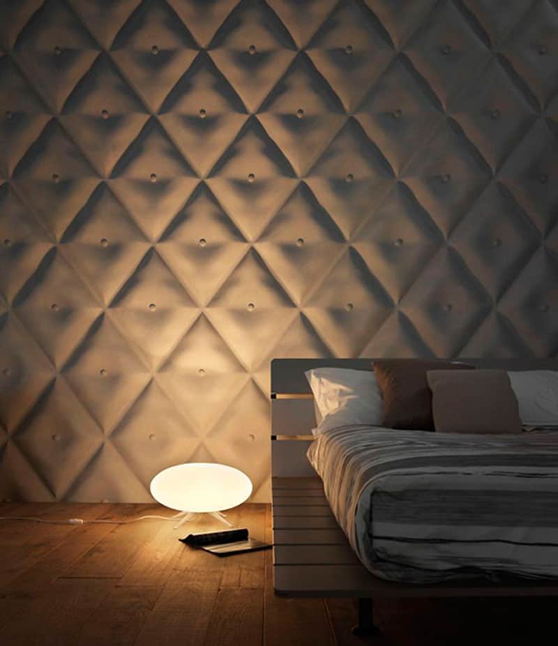 24. Shade illusion - The Capitonne tile designed by 3D Surface