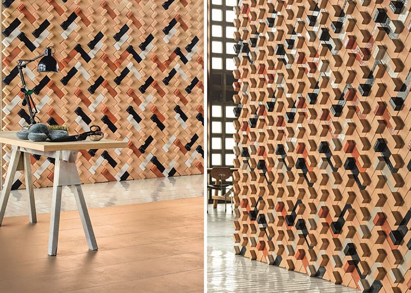 4. The Tierras Wall Tile- intricate volumes by Patricia Urquiola for Mutina