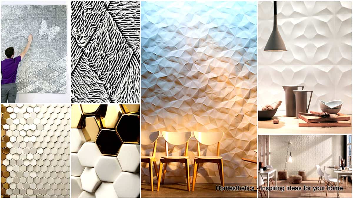25 Spectacular 3D Wall Tile Designs To Boost Depth and