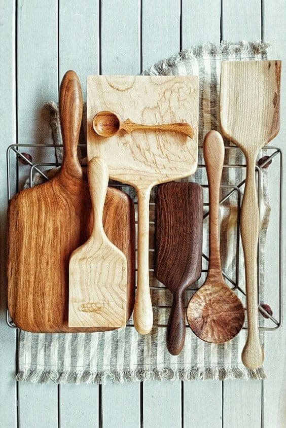 28 Delicate Beautiful Wooden Kitchen Utensils-homesthetics (17)