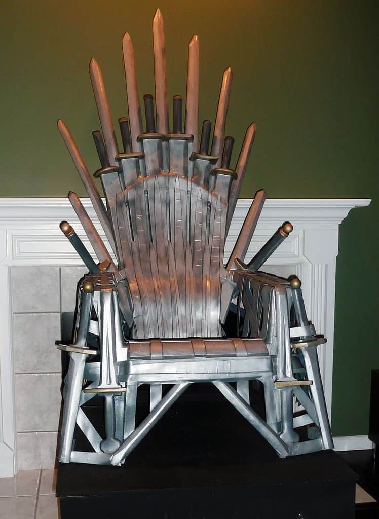 4. Learn how to build an iron throne