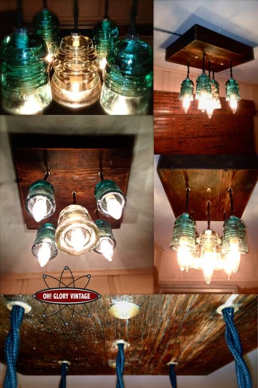 10. a very retro chic lighting fixture proper to be adorned above your bar zone
