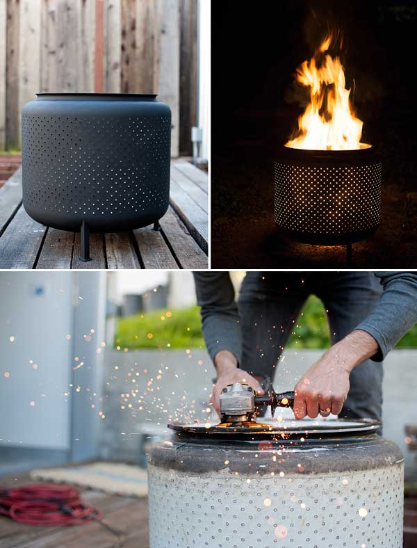 WASHING MACHINES DIY FIRE PITS COULD BE EXTRAORDINARY
