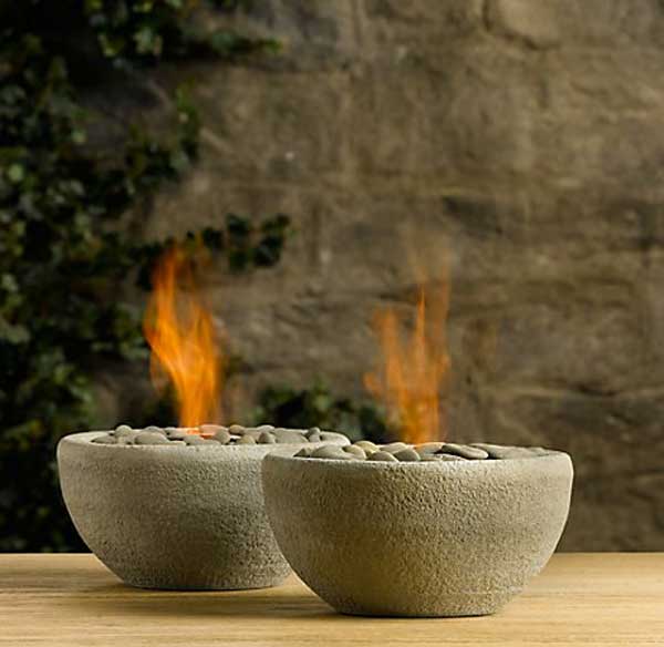PETITE BOWL FIRE PITS READY TO BRING COZINESS  AND WARMTH