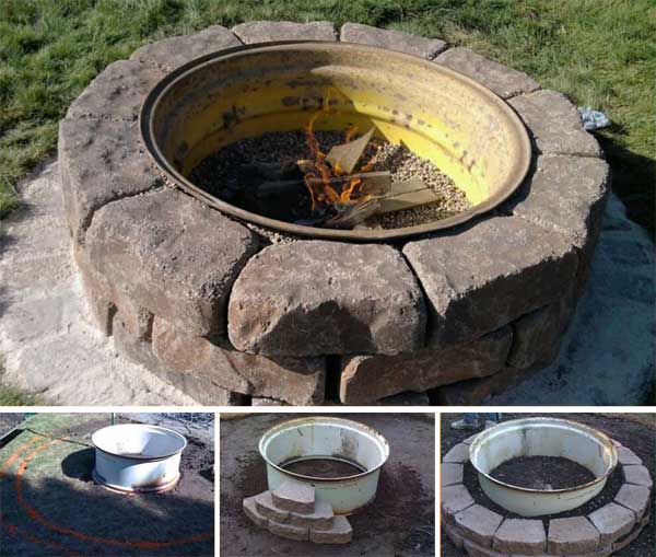UPCYCLE AN OLD TRACTOR WHEEL INTO A COOL FIRE PIT