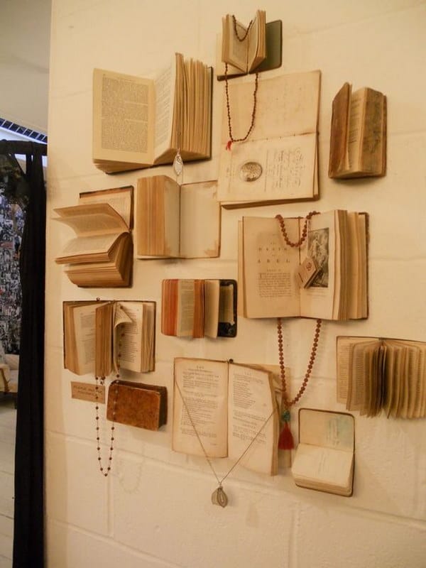 40 Delicate Book Project Ideas-homesthtics (12)