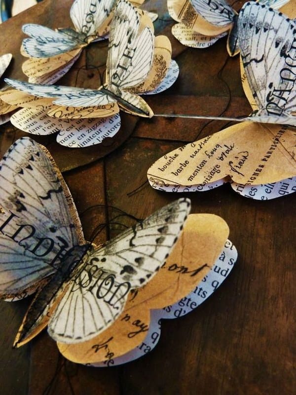 40 Delicate Book Project Ideas-homesthtics (13)