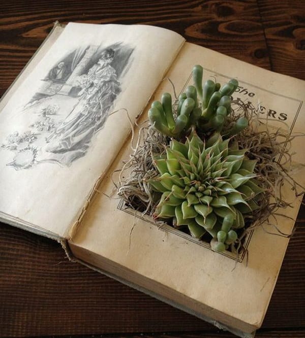 40 Delicate Book Project Ideas-homesthtics (31)