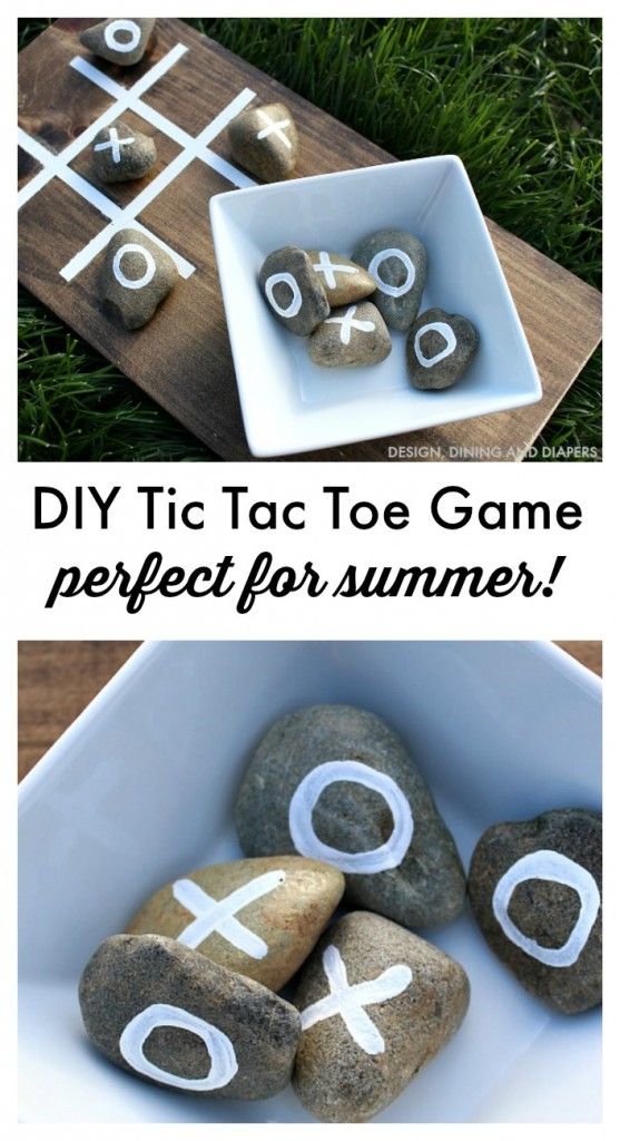 BRILLIANT DIY TIC TAC TOE GAME