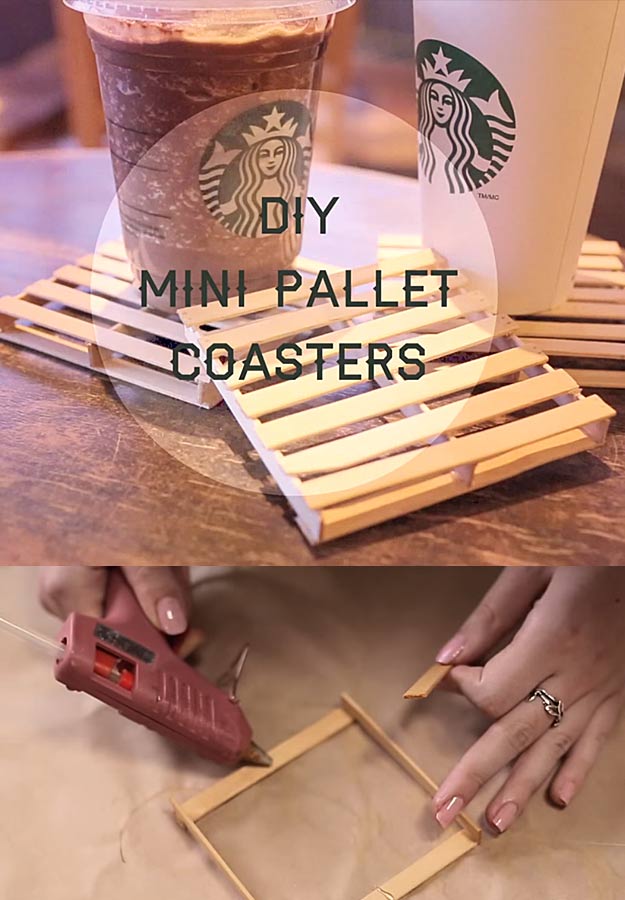 BUILD BRILLIANT DIY MINI PALLET COASTERS