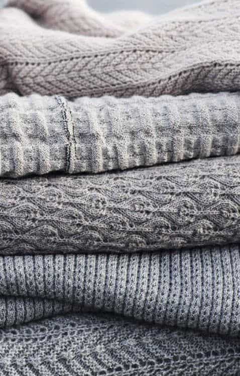 textile fabrics in the grey taupe palette