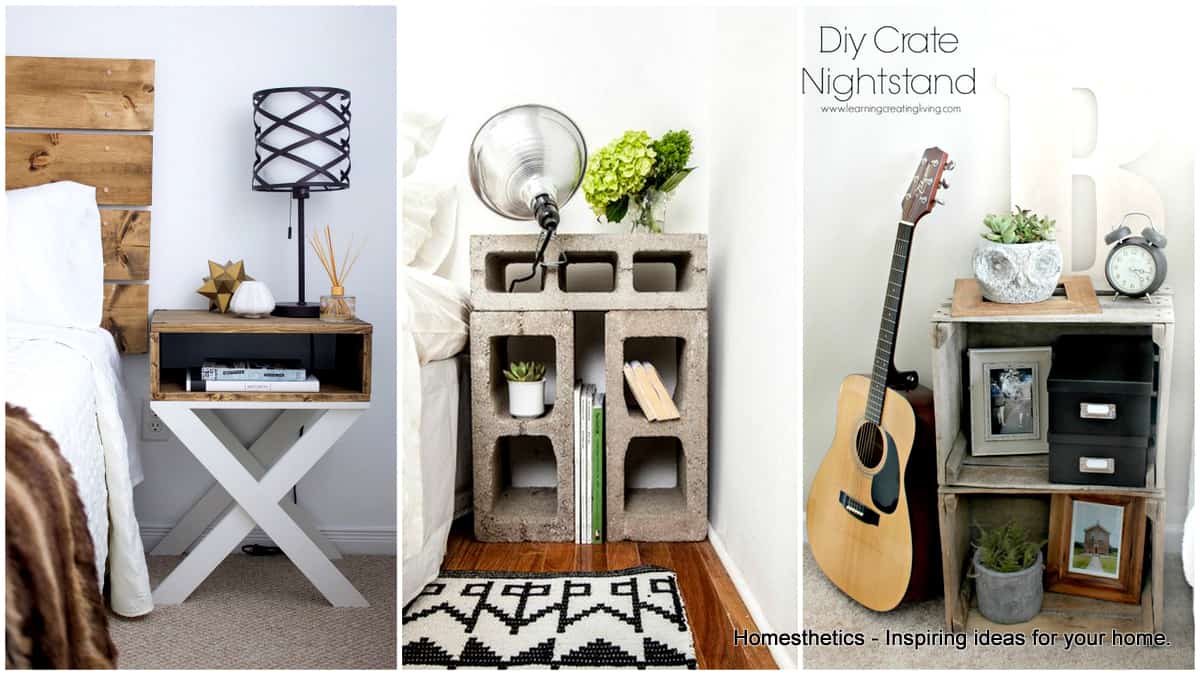 DIY Nightstand Ideas