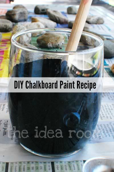 create chalkboard paint