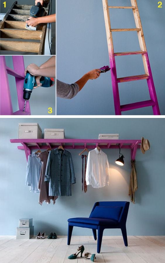 epic ladder upcycling project