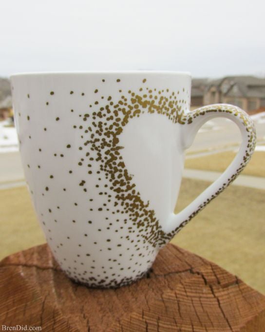 spectacykar diy craft project - sharpie mug