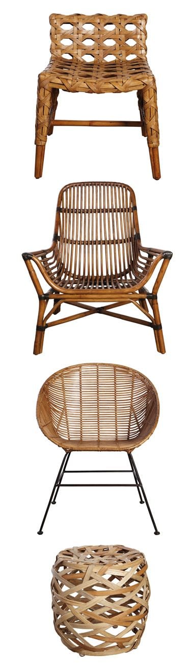 super cool rattan furniture collection