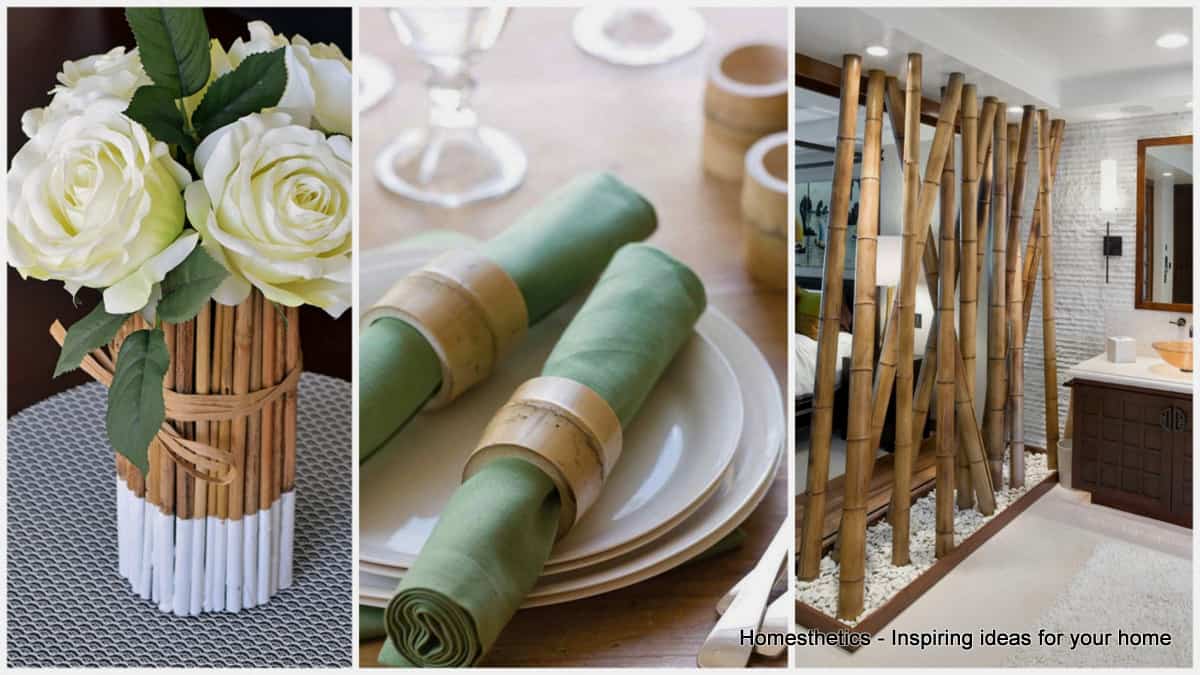 18 Epic Bamboo Crafts For Your Home and Decor
