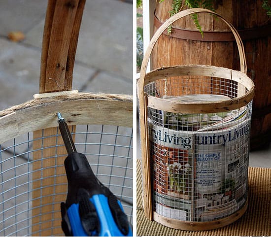Make-a-Rustic-Basket-with-Chicken-Wire