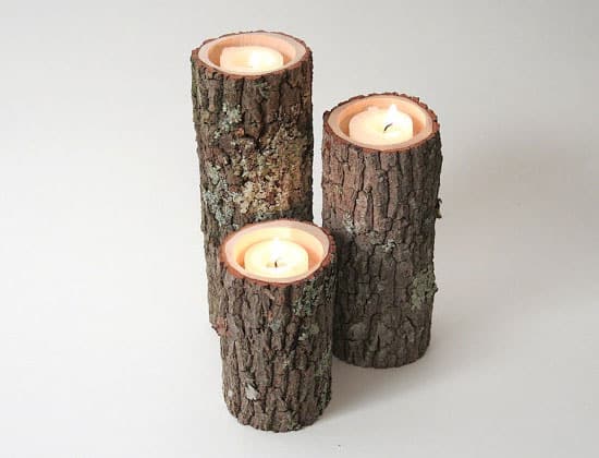Rustic-Chic-Candle-Holders-Made-from-Tree-Branches