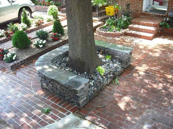 Simply Spectacular Cozy Seats Around a Tree homesthetics (1)