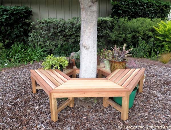 Simply Spectacular Cozy Seats Around a Tree homesthetics (8)