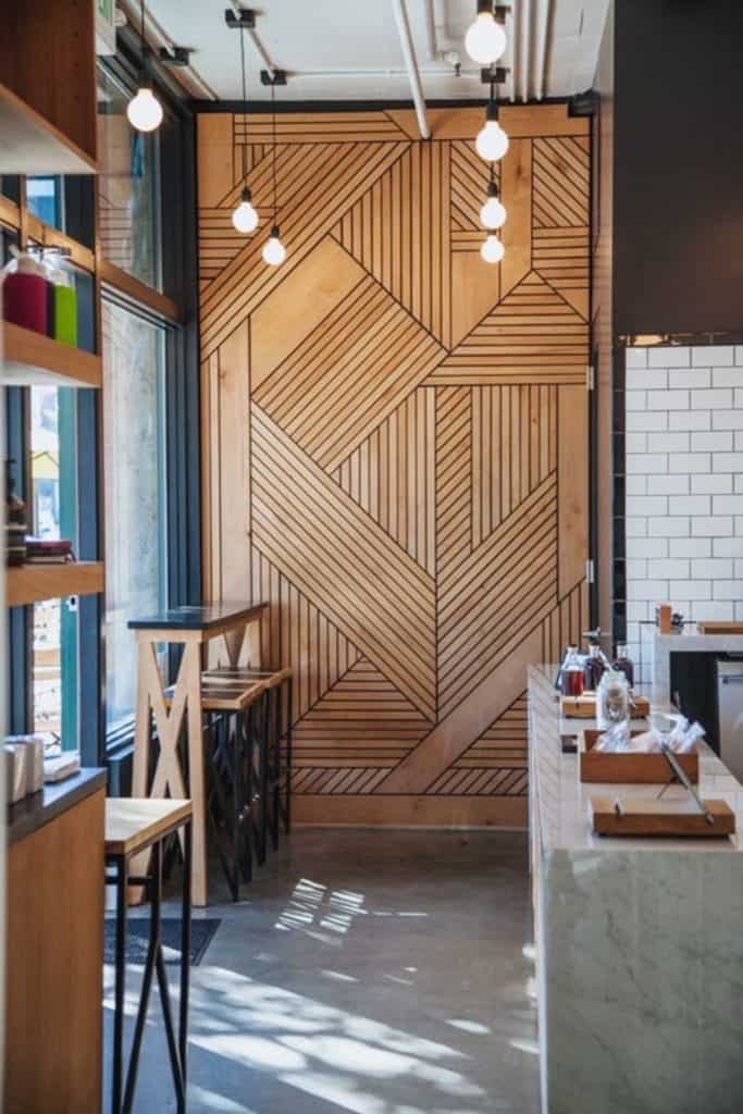 WOOD WALL ACCENT IDEA