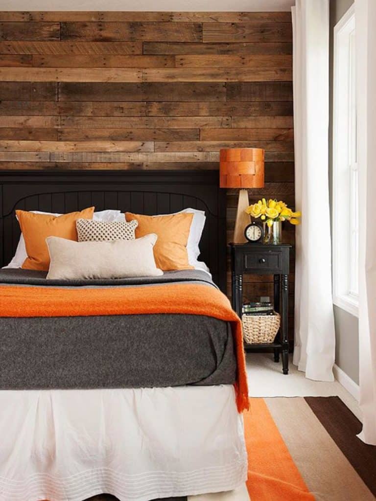 1. WOOD WALL ACCENT IDEAS