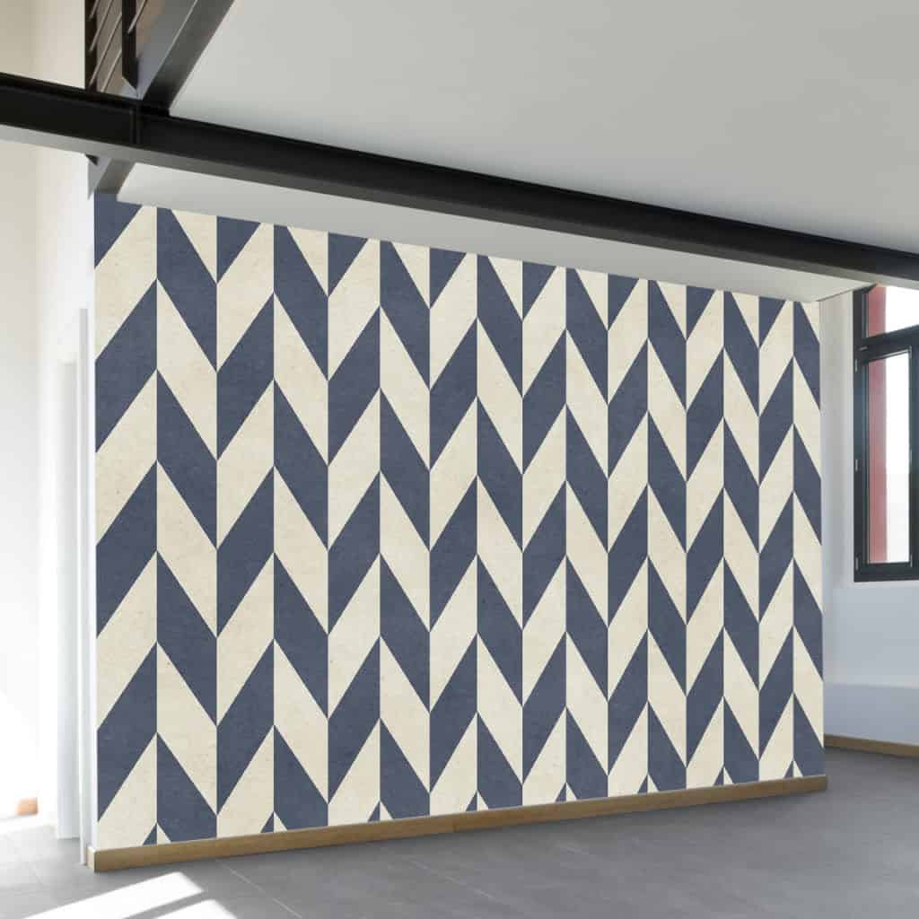 CHEVRON PATTERNS WALL ACCENT IDEAS