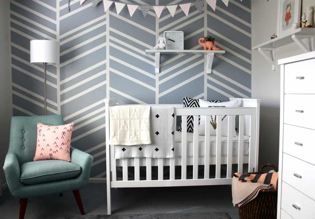 CHEVRON PATTERNS WALL ACCENT IDEAS