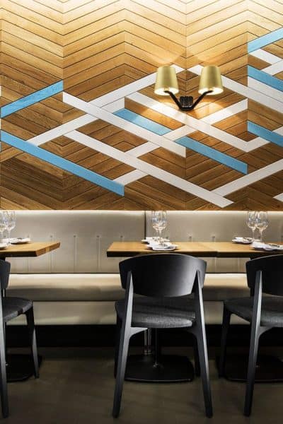 CHEVRON PATTERNS WALL ACCENT IDEAS