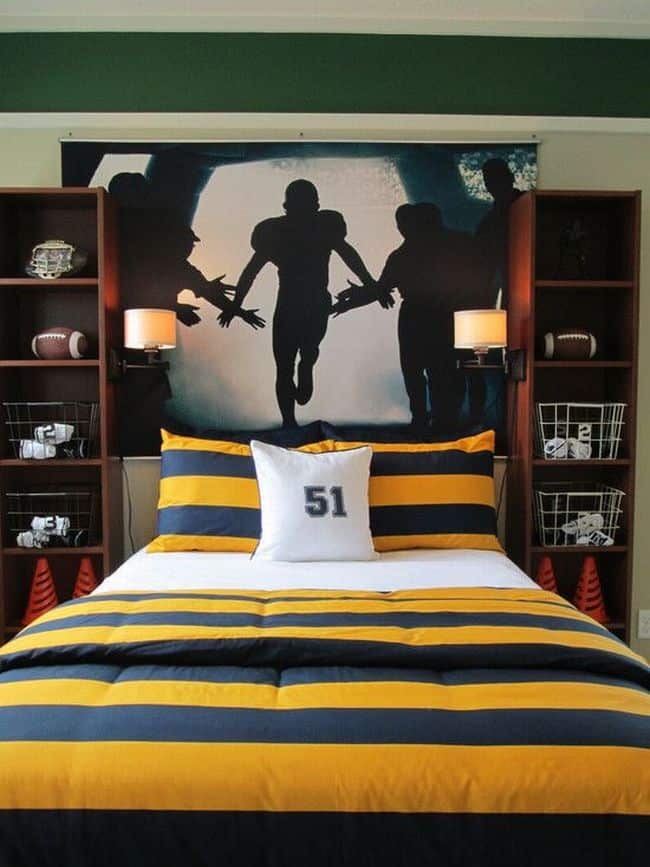 18 Brilliant Teenage Boys Room Designs Defined by Authenticity homesthetics (14)