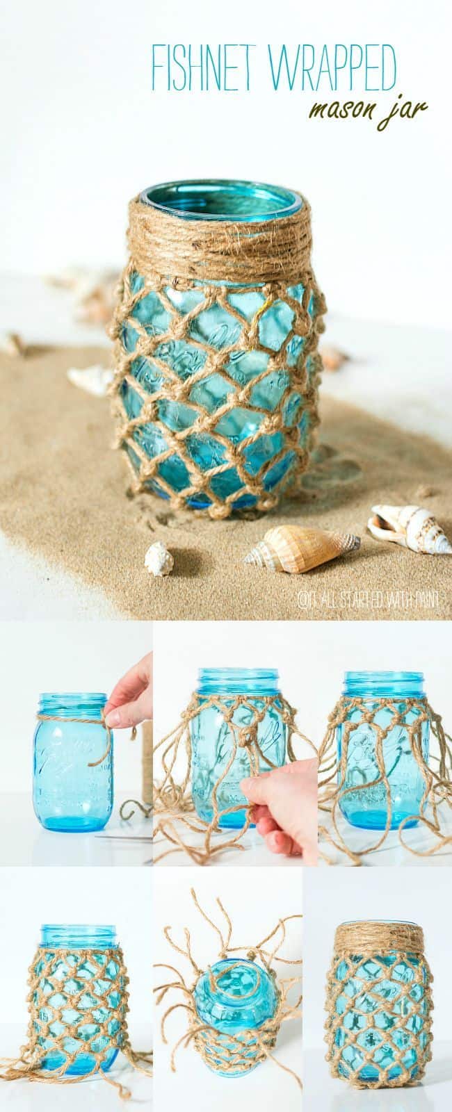 209550-fishnet-wrapped-mason-jars