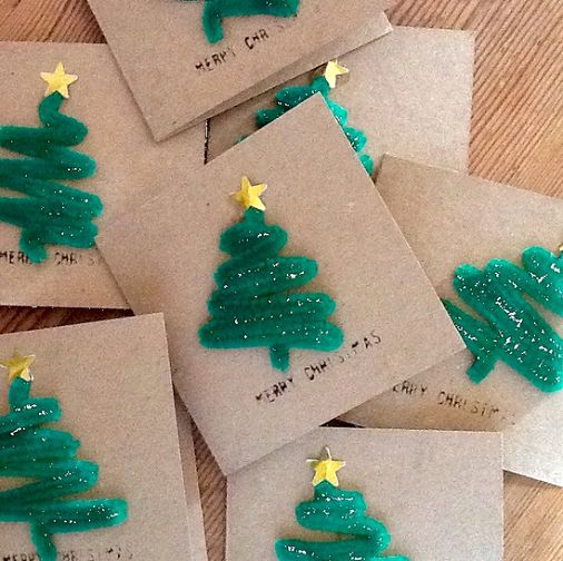 Christmas-Tree-Craft-Cards